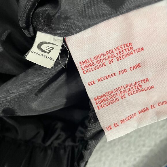 Vintage Indianapolis Colts Jacket Men M Black Windbreaker NFL Full Zip - Picture 4 of 9